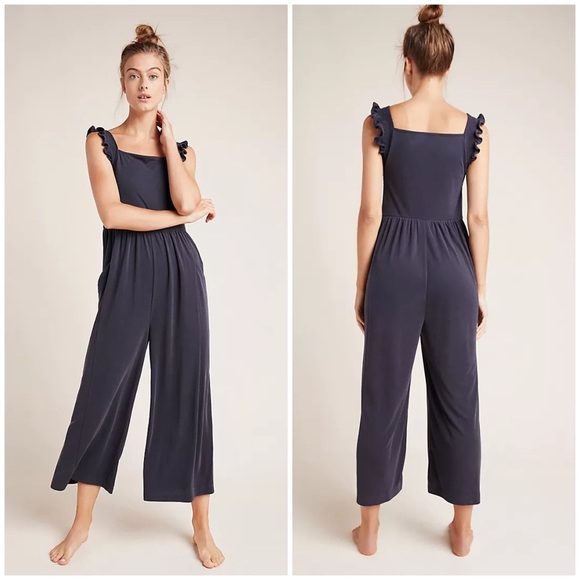 Anthropologie Pants - ANTHROPOLOGIE Saturday Sunday Billie Ribbed Cupro Jumpsuit